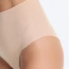 2 Cuecas clássicas de cintura média invisíveis em mistura de algodão