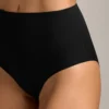2 Cuecas clássicas de cintura média invisíveis em mistura de poliamida