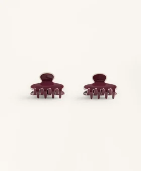 2 ganchos de acessórios de cabelo com debrum