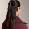2 ganchos de acessórios de cabelo com debrum