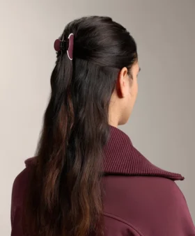2 ganchos de acessórios de cabelo com debrum