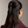 2 ganchos de acessórios de cabelo com debrum