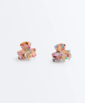 2 mini-ganchos de acessórios de cabelo