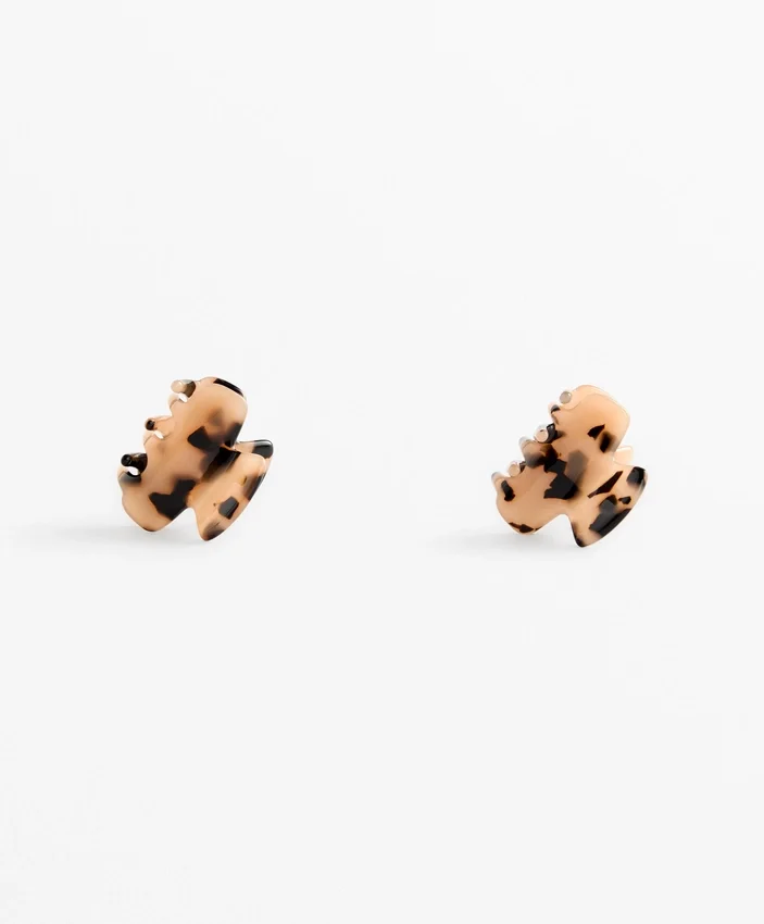 2 mini ganchos de acessórios de cabelo em imitação de tartaruga 2 mini ganchos de acessórios de cabelo em imitação de tartaruga