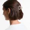 2 mini-ganchos de acessórios de cabelo metálicos 2 mini-ganchos de acessórios de cabelo metálicos