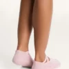 2 pares de meias acolchoadas de mistura de algodão para ioga e pilates com tiras cruzadas 2 pares de meias acolchoadas de mistura de algodão para ioga e pilates com tiras cruzadas