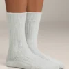 2 pares de meias clássicas com canelado