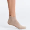 2 pares de meias curtas de mistura de poliamida para ioga e pilates 2 pares de meias curtas de mistura de poliamida para ioga e pilates