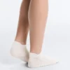 2 pares de meias curtas de mistura de poliamida para ioga e pilates 2 pares de meias curtas de mistura de poliamida para ioga e pilates