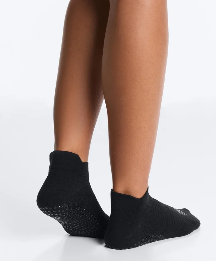 2 pares de meias curtas de mistura de poliamida para ioga e pilates 2 pares de meias curtas de mistura de poliamida para ioga e pilates