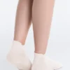 2 pares de meias curtas de mistura de poliamida para ioga e pilates 2 pares de meias curtas de mistura de poliamida para ioga e pilates