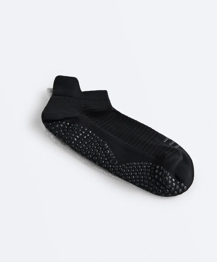 2 pares de meias curtas de mistura de poliamida para ioga e pilates 2 pares de meias curtas de mistura de poliamida para ioga e pilates