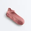 2 pares de meias curtas de mistura de poliamida para ioga e pilates 2 pares de meias curtas de mistura de poliamida para ioga e pilates