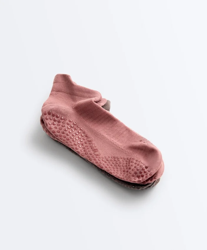 2 pares de meias curtas de mistura de poliamida para ioga e pilates 2 pares de meias curtas de mistura de poliamida para ioga e pilates