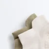 2 pares de meias curtas de mistura de poliamida para ioga e pilates 2 pares de meias curtas de mistura de poliamida para ioga e pilates
