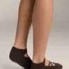 2 pares de meias de algodão com tiras cruzadas para ioga e pilates 2 pares de meias de algodão com tiras cruzadas para ioga e pilates