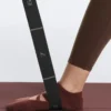 2 pares de meias de algodão misto para ioga e pilates com tiras cruzadas 2 pares de meias de algodão misto para ioga e pilates com tiras cruzadas