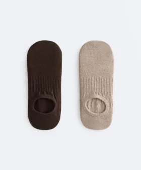 2 pares de meias de mistura de algodão para ioga e pilates 2 pares de meias de mistura de algodão para ioga e pilates