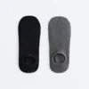 2 pares de meias de mistura de algodão para ioga e pilates 2 pares de meias de mistura de algodão para ioga e pilates