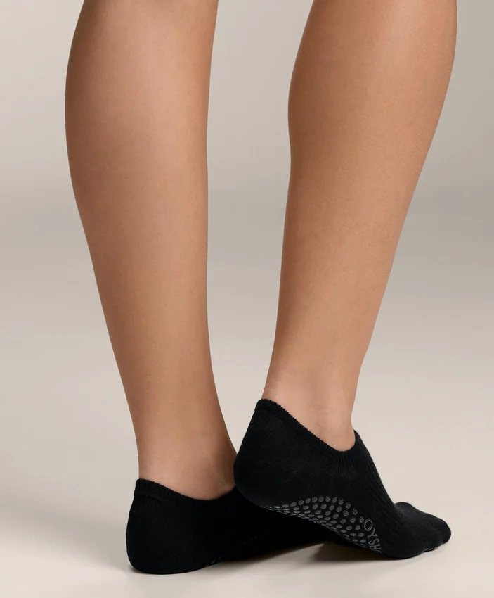 2 pares de meias de mistura de algodão para ioga e pilates 2 pares de meias de mistura de algodão para ioga e pilates