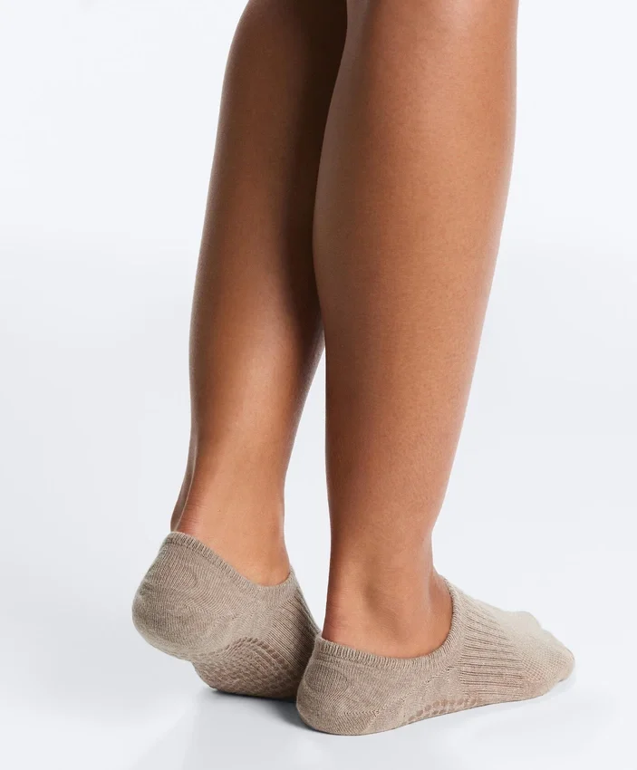 2 pares de meias de mistura de algodão para ioga e pilates 2 pares de meias de mistura de algodão para ioga e pilates