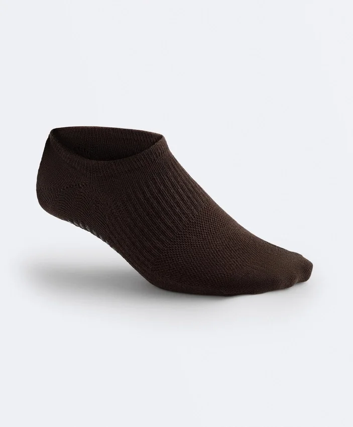 2 pares de meias de mistura de algodão para ioga e pilates 2 pares de meias de mistura de algodão para ioga e pilates