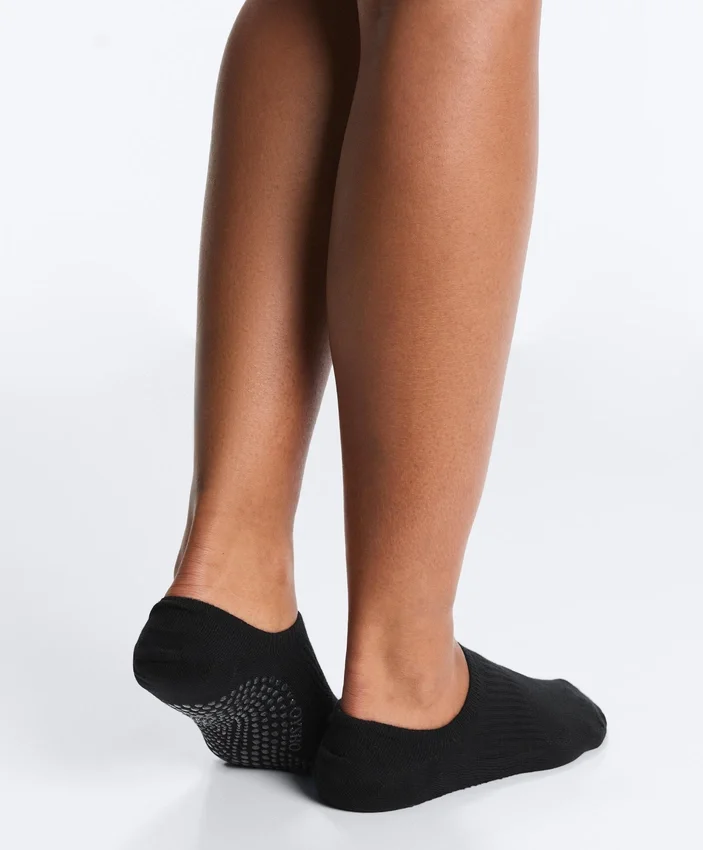 2 pares de meias de mistura de algodão para ioga e pilates 2 pares de meias de mistura de algodão para ioga e pilates