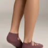 2 pares de meias de mistura de algodão para ioga e pilates com tiras cruzadas 2 pares de meias de mistura de algodão para ioga e pilates com tiras cruzadas