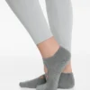 2 pares de meias de mistura de algodão para ioga e pilates com tiras cruzadas 2 pares de meias de mistura de algodão para ioga e pilates com tiras cruzadas