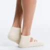 2 pares de meias de mistura de algodão para ioga e pilates com tiras cruzadas 2 pares de meias de mistura de algodão para ioga e pilates com tiras cruzadas