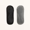 2 pares de meias de mistura de algodão para ioga e pilates com tiras cruzadas 2 pares de meias de mistura de algodão para ioga e pilates com tiras cruzadas