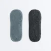 2 pares de meias de mistura de algodão para ioga e pilates com tiras cruzadas 2 pares de meias de mistura de algodão para ioga e pilates com tiras cruzadas
