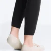 2 pares de meias de mistura de poliamida para ioga e pilates com tiras duplas 2 pares de meias de mistura de poliamida para ioga e pilates com tiras duplas