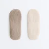 2 pares de meias de mistura de poliamida para ioga e pilates com tiras duplas 2 pares de meias de mistura de poliamida para ioga e pilates com tiras duplas