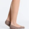 2 pares de meias invisíveis de corte médio em mistura de algodão com canelado 2 pares de meias invisíveis de corte médio em mistura de algodão com canelado