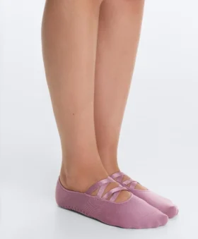 2 pares de meias invisíveis de mistura de poliamida para ioga e pilates com tiras duplas 2 pares de meias invisíveis de mistura de poliamida para ioga e pilates com tiras duplas