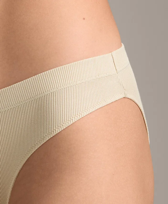 3 Cuecas clássicas de malha canelada em mistura de algodão com logótipo 3 Cuecas clássicas de malha canelada em mistura de algodão com logótipo