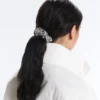 3 elásticos de cabelo grandes em xadrez 3 elásticos de cabelo grandes em xadrez