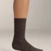 3 pares de meias clássicas em mistura de algodão 3 pares de meias clássicas em mistura de algodão