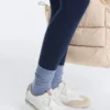 3 pares de meias clássicas em piqué de mistura de algodão 3 pares de meias clássicas em piqué de mistura de algodão