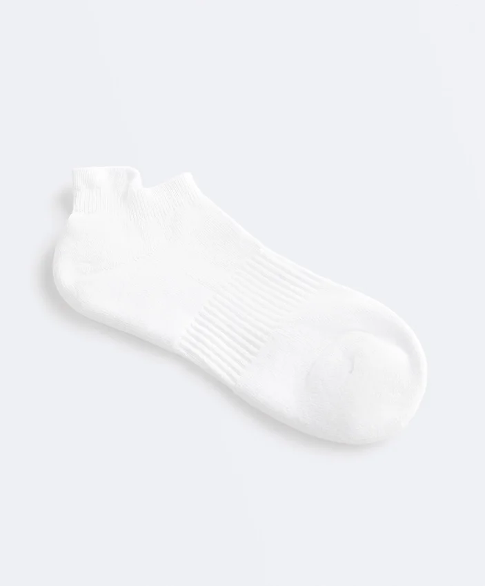 3 pares de meias desportivas curtas em mistura de algodão com aba no calcanhar 3 pares de meias desportivas curtas em mistura de algodão com aba no calcanhar
