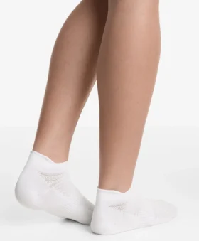 3 pares de meias desportivas de mistura de poliamida com aba no calcanhar