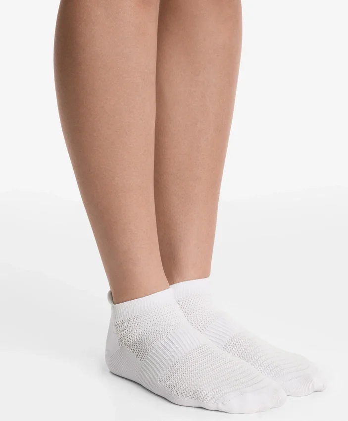 3 pares de meias desportivas de mistura de poliamida com aba no calcanhar 3 pares de meias desportivas de mistura de poliamida com aba no calcanhar