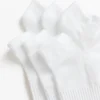3 pares de meias desportivas de mistura de poliamida com aba no calcanhar 3 pares de meias desportivas de mistura de poliamida com aba no calcanhar