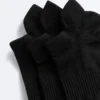 3 pares de meias desportivas de mistura de poliamida com aba no calcanhar 3 pares de meias desportivas de mistura de poliamida com aba no calcanhar