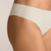 5 Cuecas brasileiras invisíveis com nervuras finas em mistura de poliamida, cortadas a laser 5 Cuecas brasileiras invisíveis com nervuras finas em mistura de poliamida, cortadas a laser