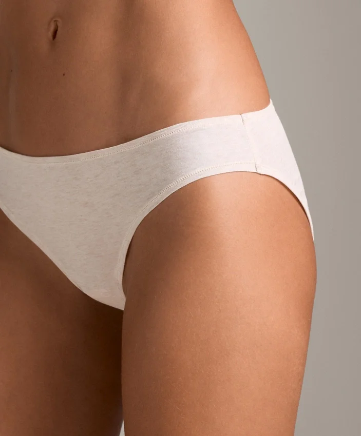 5 Cuecas clássicas em mistura de algodão 5 Cuecas clássicas em mistura de algodão