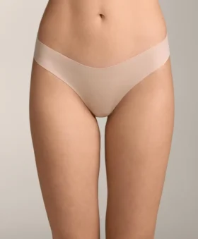 5 Cuecas clássicas invisíveis em mistura de poliamida com corte em V Pantone™