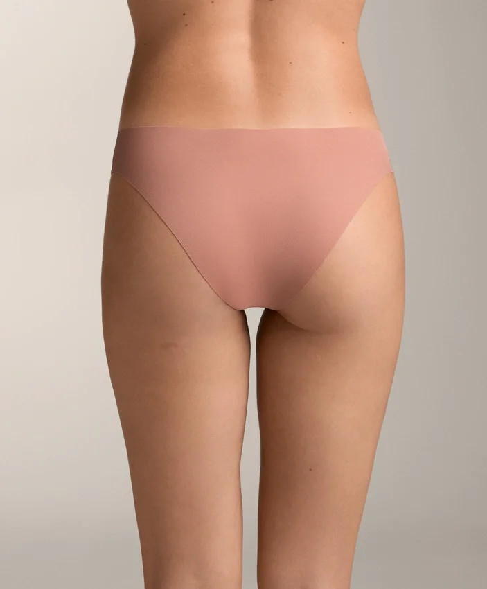 5 Cuecas clássicas tipo biquíni com corte em U em mistura de poliamida 5 Cuecas clássicas tipo biquíni com corte em U em mistura de poliamida
