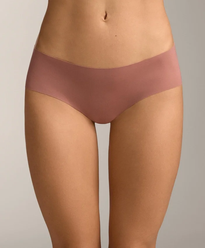5 cuecas hipster invisíveis em mistura de poliamida Pantone™ 5 cuecas hipster invisíveis em mistura de poliamida Pantone™